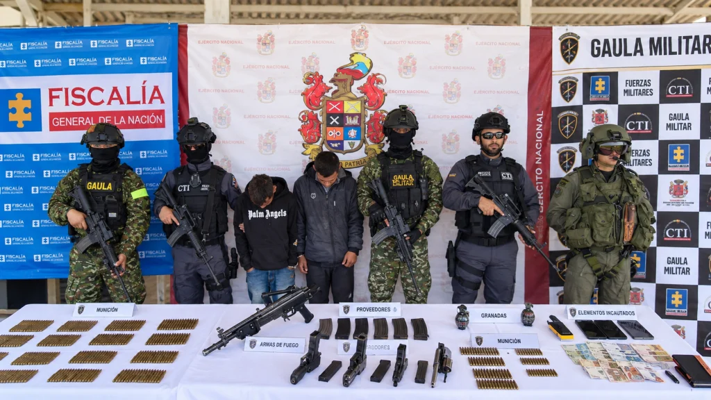 Capturan en Medellín a alias El Flaco, cabecilla de "La Miel"