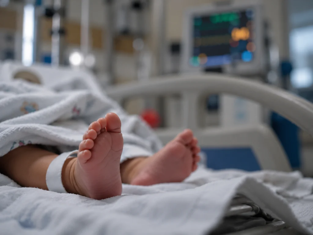 Bebé de Nechí murió mientras esperaba una remisión médica