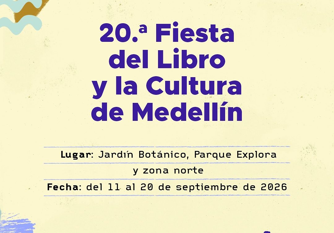 Fiesta del Libro y la Cultura celebra 20 años en Medellín