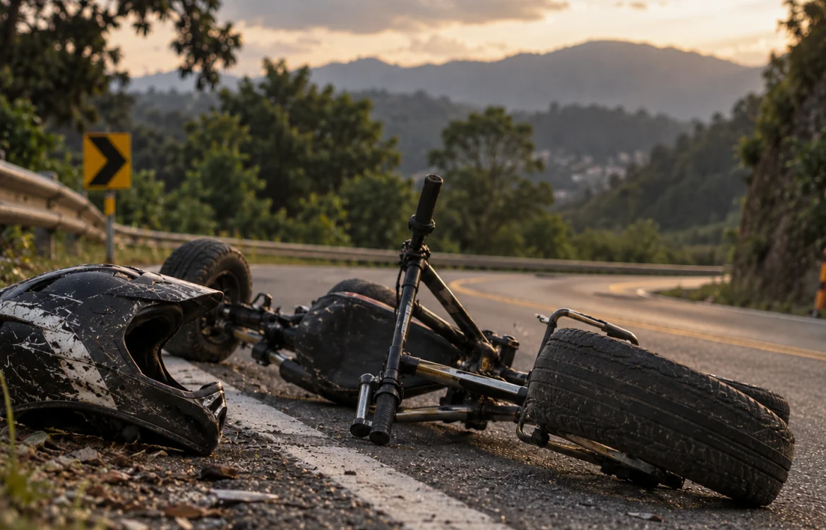 Gravity bike deja otra muerte en las vías de Antioquia