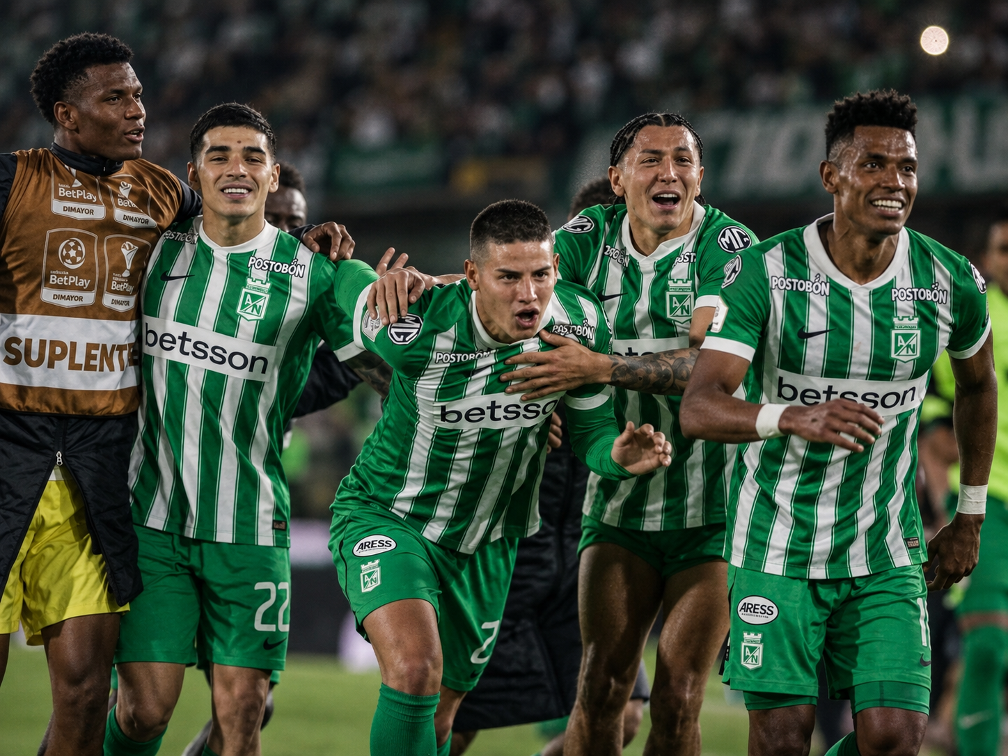James Rodríguez debutó con Atlético Nacional y dio una asistencia