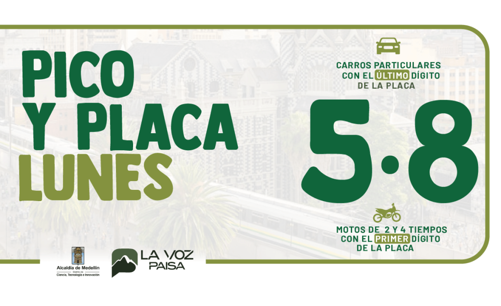 Pico y placa · la voz paisa - lunes