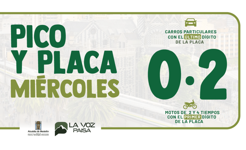 Pico y placa · la voz paisa - miércoles