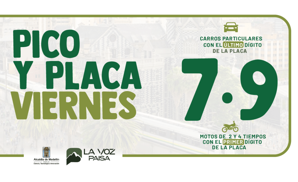 Pico y placa · la voz paisa - viernes