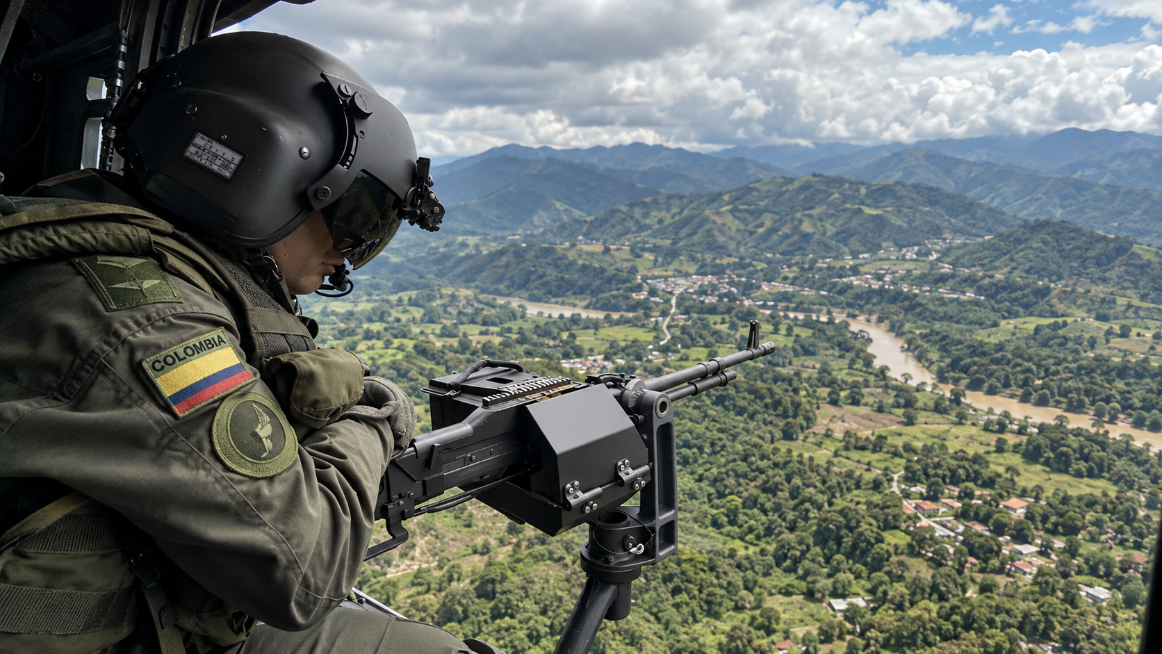 Operación del Ejército contra el Clan del Golfo en zona rural de Jericó, Antioquia