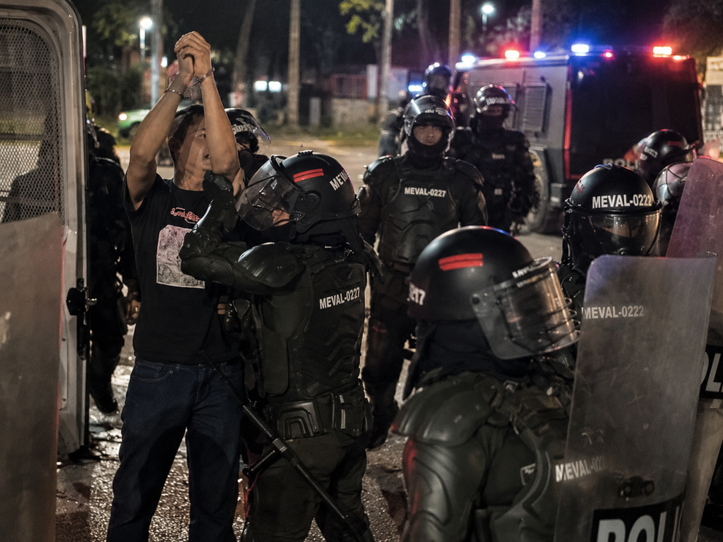 Marchas en Medellín: una captura tras disturbios en la UdeA
