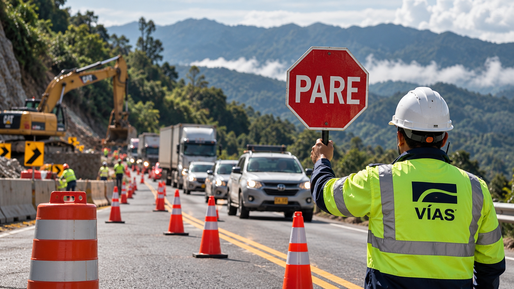 Vía Medellín San Pedro: nuevo cierre de 25 minutos